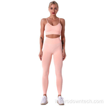 fitness running sport yoga vestiti vestito a due pezzi